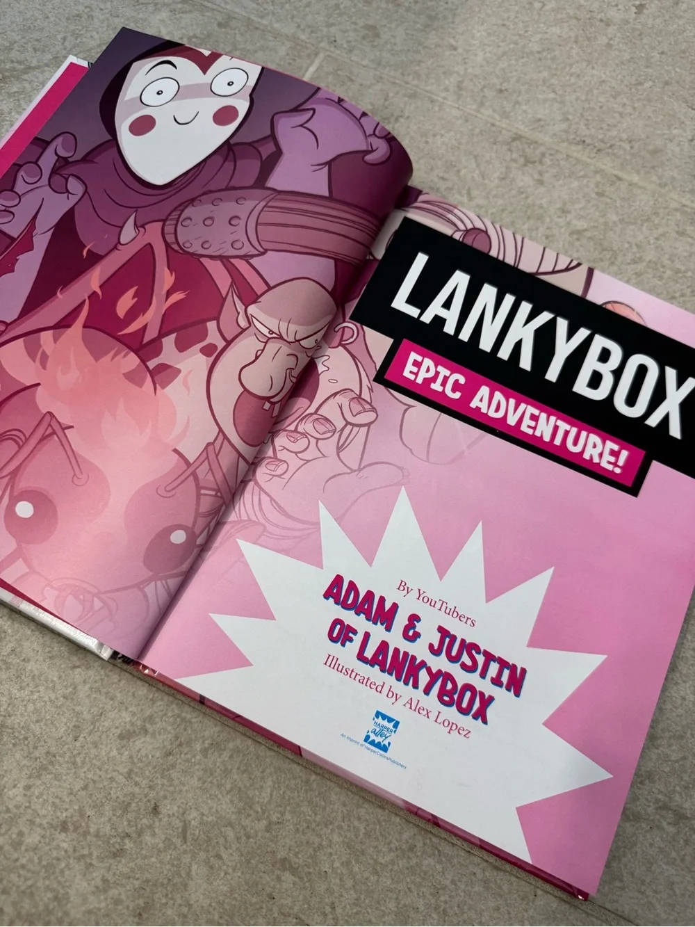 LankyBox Epic Adventure! Kids Story Book - YouTube Adam Justin
